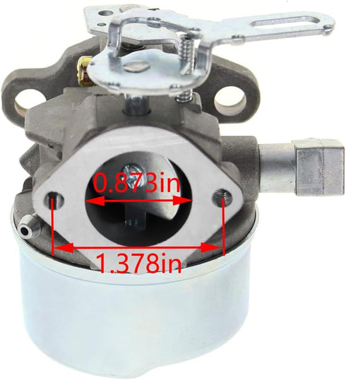 Carburetor Compatible with John Deere 524 526 522 TRS24 524D Simplicity 555 560 524 Snapper I4220 I524 5240 Snowblower w/ 4hp 5hp Tecumseh engine...
