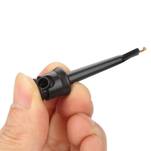 Hook Clip, 10pcs P5002 Hook Multimeter Test Hook Grabbers for Digital Multimeter/SMD IC D20 Cable Welding(Black&Red)...
