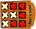 Tic Tac Toe Game Set for Kids, Friends, Family, 3D Board Games, Classic Wooden Board Game Home Decor for Living Room, Tea Table Game, Strategy Boa...