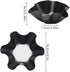 EKDJKK Taco Salad Bowl Maker Molds, 4 Packs Non Stick Carbon Steel Baking Bowls Tortilla Bowl Maker Shell Pans Taco Shell Maker, 16.5x7.5x6cm...