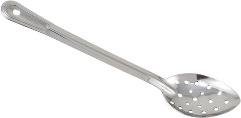 Winco Stainless Steel Basting Spoon, Perforated, 15", 1.2mm...