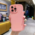 Designed for iPhone 13 Pro Max Case, Cute Curly Wave Edge Phone Cover, Soft Liquid Silicone Camera Protection Phone Case with iPhone 13 Pro Max, P...