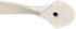 Solid Ivory Cabinet Hardware Handle Pull Lustrous Chrome Silver Flower Dresser Wardrobe Pull - 2.52" (64mm) Hole Centers, 5 Pack, Silver and Ivory...
