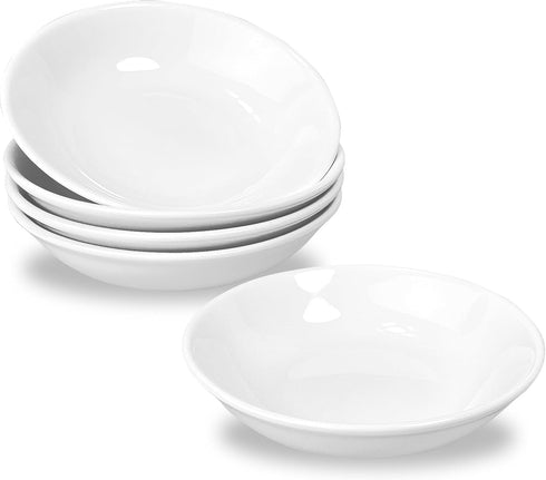 Guyuyii 5 Pack 3 oz Ceramic Dipping Bowls - Ideal for Parties, Dinners, Family Gatherings, and Condiments - Perfect for Sauces, Snacks, and Appeti...