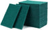 100 Pack - Heavy Duty Scour Pads - Reusable Non-Scratch 3 x 4 Inch Scouring Pads for Household Kitchen Dishes Pots Pans & Metal Grills, Multipurpo...