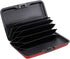 ELFISH Mini RFID Aluminum Wallet Credit Cards Holder Business Card Case Metal ID Case for Men Women (Red)...