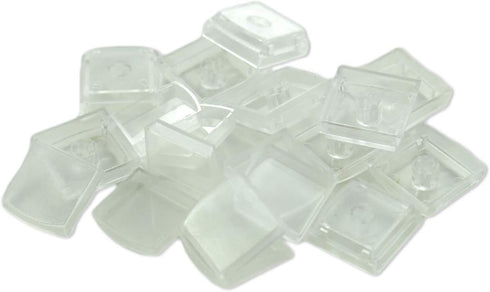 X-keys Keycap Cherry MX Compatible (Single, Transparent, 10 Pack)...