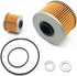 Oil Filter Change Kit Fit for Honda Pioneer 1000 2016-2020 Oil Air Filter Replace 15412-MGS-D21 Oil Filter Kit with O-rings and Drain Plug Gaskets...