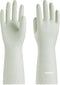 wahoo 3 Pairs Skin-Friendly Cleaning Gloves, Dishwashing Kitchen Gloves with Cotton Flocked Liner, Reusable, Non-Slip, Canary Green, Small...