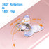 Butterfly Cell Phone Ring Holder,360°Rotation Phone Ring Grip Finger Kickstand Compatible with iPhone,Samsung Galaxy, iPad,Tablet, All Android Sma...
