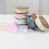 BBJ WRAPS Luxury Iridescent Fishtail Yarn Gift Ribbons for flowers Bouquet Packaging Korean Sheer Organza Wired Ribbon for Valentine's Day Wedding...