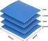 4 Pack Thermal Pad,100x100mm 0.5mm 1mm 1.5mm 2mm Highly Efficient Thermal Conductivity 6.0 W/mK,Heat Resistant Silicone Thermal Pads for Laptop He...