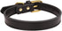 Basic Classic Padded Leather Pet Collars for Cats Puppy Small Medium Dogs (Large, Black)...