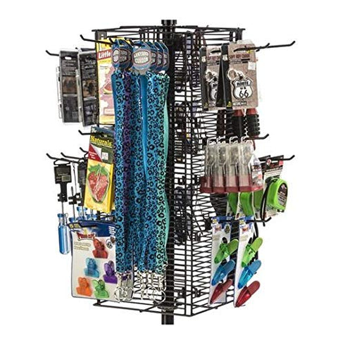 NAHANCO Metal GWH8B 8" Black Gridwall Peg Hooks (Pack of 12)...