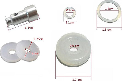 TamBee Silicone Sealing Ring Pressure Cooker Replacement Parts Gasket Kitchen Pressure Cooker Accessories 5qt 6qt Set of 9...