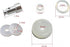TamBee Silicone Sealing Ring Pressure Cooker Replacement Parts Gasket Kitchen Pressure Cooker Accessories 5qt 6qt Set of 9...
