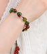 Beautiful Handmade Peacock Agate Beads Bracelet for Protection, Strength and Harmony...