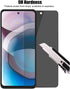 (3+3) For Motorola One 5G Ace/One 5G UW Ace/Moto G 5G (2020) (3 Pack) Anti Spy Private Tempered Glass Privacy Screen Protector and (3 Pack) Camera...