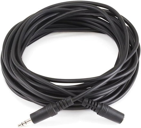iMBAPrice® 25 Feet 3.5mm Male to Female Stereo Audio Cable for Phones, Headphones, Speakers, Tablets, PCs, MP3 Players and More...