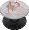 Rose Pink Letter R First Initial Monogram AAN123 PopSockets PopGrip: Swappable Grip for Phones & Tablets PopSockets Adhesive PopGrip...