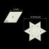 300pcs 2 Inch Diamond 60 Degrees Paper Piecing Paper for Quilting DIY Sewing Crafts,6 Point Diamond Paper Piecing Templates...