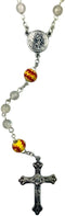 My with White Acrylic and Colored Softball Beads, 13 Inch...