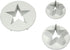 PME Star Cutter Set of 3, Standard, White...