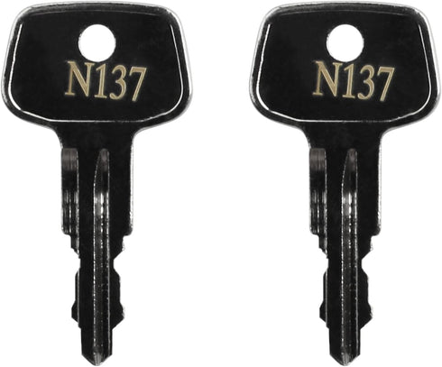 Key for Thule Key Replacement,for Roof Racks, Carriers, Crossbars Key etc,(Codes N137)...