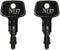 Key for Thule Key Replacement,for Roof Racks, Carriers, Crossbars Key etc,(Codes N137)...