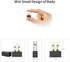 USB WiFi Adapter for Desk PC Laptop Windows 7 10 11, WiFi 6 300Mbps 2.4GHz Wireless Network Receiver, 802.11ax Mini USB Wi-Fi LAN Card, Driver-Fre...