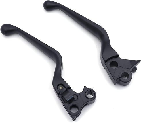 HTTMT MT241-027- Brake Clutch Hand Lever Compatible with Harley 1996-2003 XL/1996-2007 Dyna Touring/1996-2007 Softail Black...