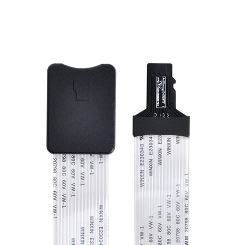 xiwai Micro-SD TF Memory Card Kit Male to TF Female Extension Soft Flat FPC Cable Extender 25cm...