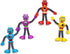 Flexible Bendable Figures Robot Set of 4 Twisted Deformed Doll Decompression Toy for Boys Girls Cool Stuff Cute Things Funny Gift...