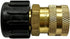Simpson Cleaning 7200068 Replacement QC Socket for Pressure Washer Pumps Up to 4500 PSI, Brass, Female M22, Gold...