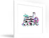 Trends International Gallery Pops Disney Encanto - Painted Paradise Encanto House Wall Art Wall Poster, 12" x 12", White Framed Version...