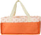 Baby Diaper Caddy Organizer Nursery Storage Basket Diaper Tote Bag Nappy Storage Bin for Car Travel (Orange)...