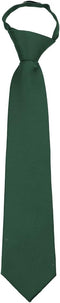 BUYYOURTIES Mens Solid Color Zipper Necktie Ties for Formals and Weddings Zip Up Ties...