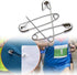 Extra Large 2" Safety Pins - Heavy Duty, Industrial Strength, Nickel Plated, Rust Resistant (200)...