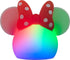 Disney Minnie Mouse Squishy Light, Color Changing, Night Light for Kids, USB Lamp, Battery Operated, Dimmable, Ideal for Bedroom, Playroom, Living...