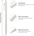 Kaco PURE Gel Pens White with Black Ink, 20 Pieces 0.5 mm Fine Point Aesthetic Pens for Journaling Stationery Office Supplies (20 White with Black...