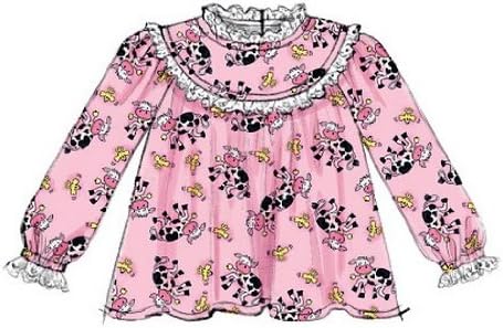 McCall's Pattern Company M6831 Children's/Girls' Tops, Gowns, Short and Pants Sewing Template, Size CHJ...