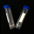 30 Pieces 50ml Plastic Centrifuge Tubes Clear Plastic Graduated Vial Tube with Blue Screw Caps Plastic Storage Container Test Tubes Conical Bottom...