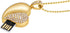 USB Flash Drive, Diamond Heart 8GB / 16GB / 32GB USB2.0 Waterproof USB Memory Stick Date Storage Pendrive Thumb Drives (32GB, Gold Heart)...