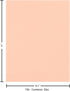 PA Paper Accents Textured Cardstock 8.5" x 11" Pink Sand, 73lb colored cardstock paper for card making, scrapbooking, printing, quilling and craft...