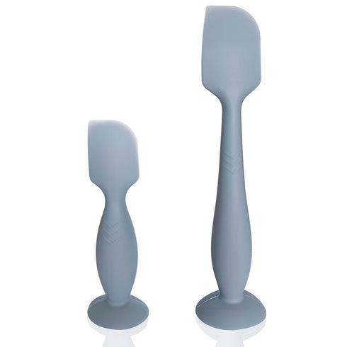 Baby Diaper Cream Spatula, 2 Pack Butt Spatula Baby, Silicone Diaper Cream Applicator, Full-Size + Mini Butt Paste Spatula for Babies, Newborn Bab...