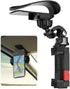 SOH Car Sun Visor Mount, Car Sun Visor Phone Holder with Adjustable Long Arm, Universal Phone Clip for iPhone 15 Pro Max/14/13 Pro/Max/Mini/Samsun...