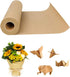 12 inch Kraft Paper Roll Recycled Natural Craft Paper Rolls Brown Wrapping Paper for Gift Wrapping, Packing, Shipping, Table Runner, Floor Coverin...