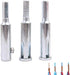 3 Pcs Wire Stripping and Twisting Tool, 3-Way 5-Way Electrical Drill Wire Stripper Cable Nut Twister Precision Wire Cutter Tool Quick Connector Wi...