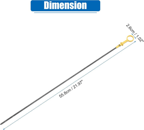 uxcell Engine Oil Level Indicator Dipstick for Suzuki Grand Vitara 2000-2017 No.16910-80A00/1691080A00...