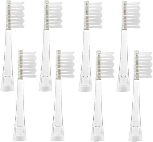 SEAGO Toothbrush Replacement Heads - SG977 SG513-8 Pack SEAGO Kids Toothbrushes Heads for Toddlers - Compatible with SEAGO Electric Toothbrushes K...